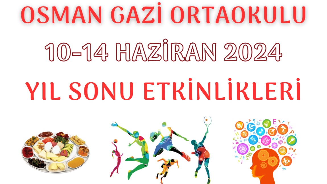 10-14 Haziran 2024 Yıl Sonu Etkinlikleri Programı